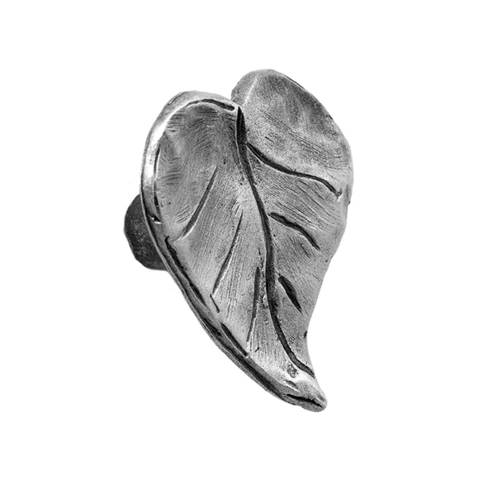 Acorn Manufacturing Leaf Knob Pull - Pewter