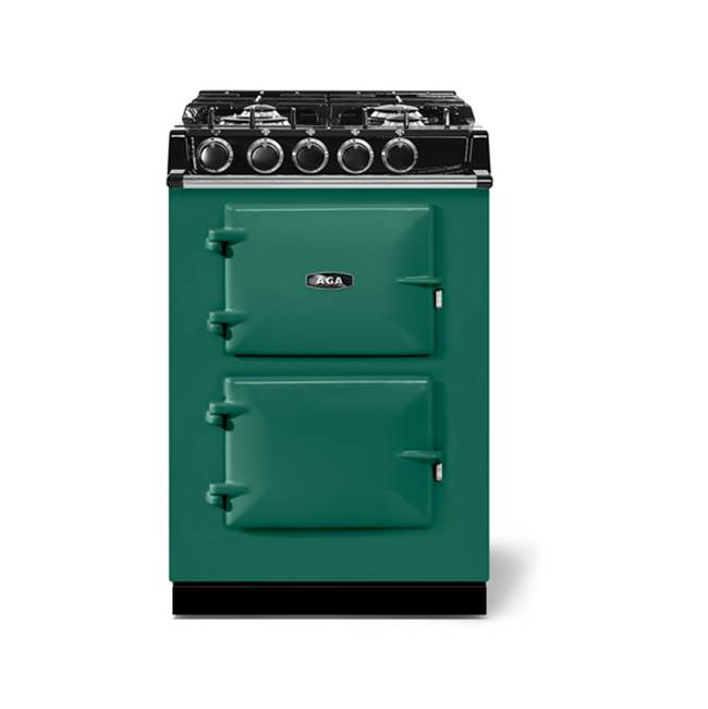 AGA 24'' Cast Iron Range With Gas Burners, British Racing Green Includes Lp Conversion Kit