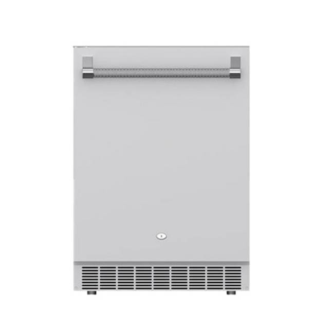 Aspire By Hestan Outdoor Refrigerator, Solid Reversible Door, with Lock, 24''
