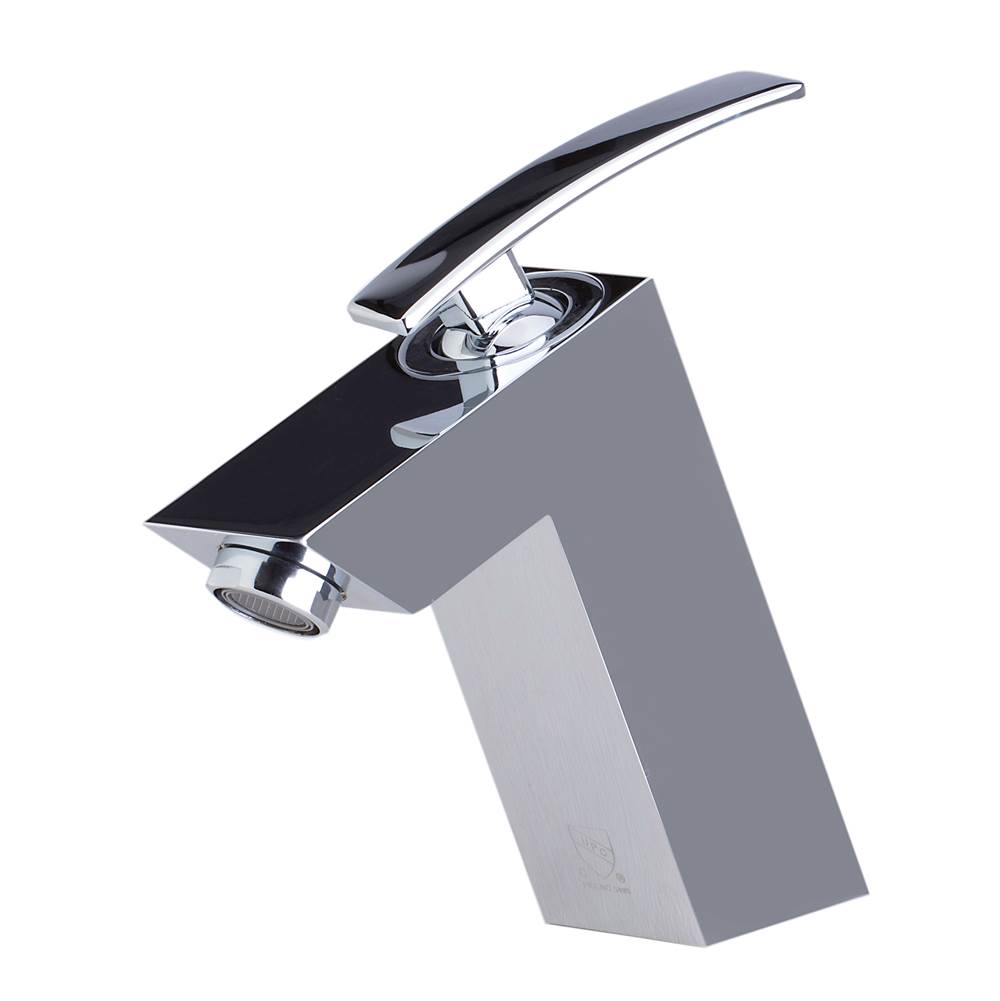 Alfi Trade Polished Chrome Single Lever Bathroom Faucet