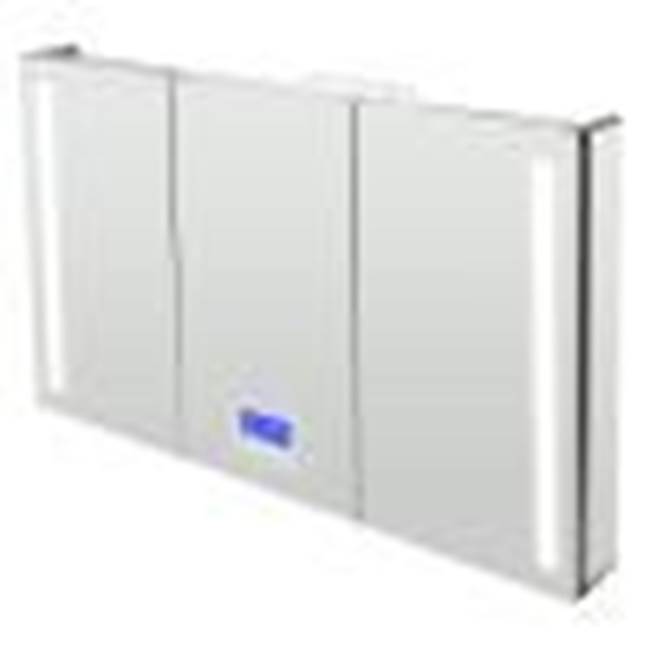 Alfi Trade 42'' x 28'' Triple Door LED Light Bluetooth Medicine Cabinet