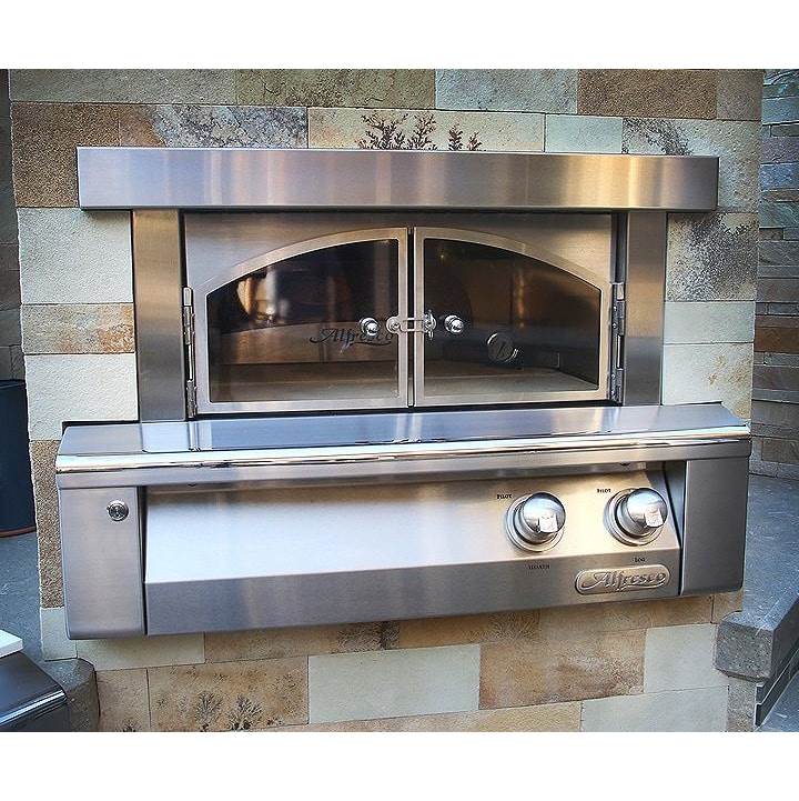 Alfresco 30'' Pizza Oven For Built-In Installations - Blue Lilac-Gloss