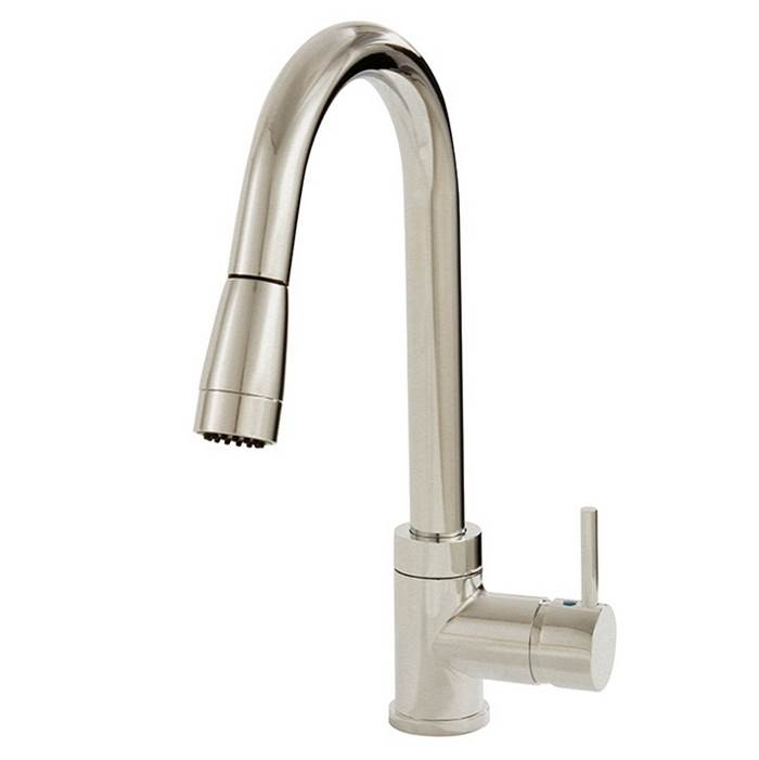 Aquabrass 33045 Pulmi Pull-Down Spray Kitchen Faucet