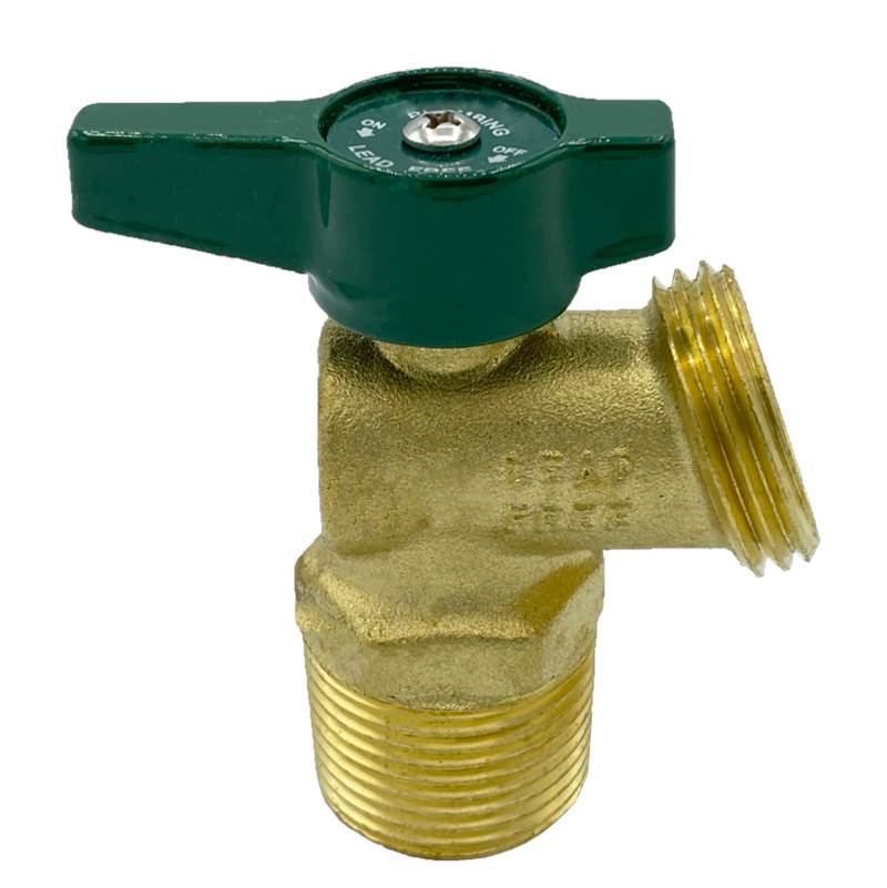 Arrowhead Brass Boiler Drain QuickTurn MIP 3/4'' - Lead-Free