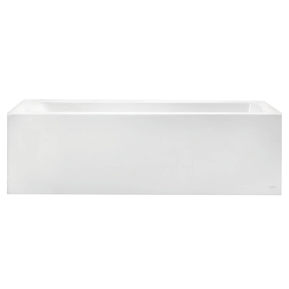 American Standard Studio® 60 x 32-Inch Integral Apron Bathtub Above Floor Rough With Right-Hand Outlet