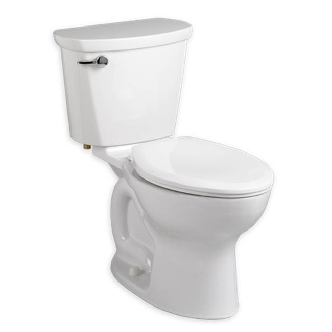 American Standard Cadet® PRO Two-Piece 1.28 gpf/4.8 Lpf Standard Height Round Front 10-Inch Rough Toilet Less Seat