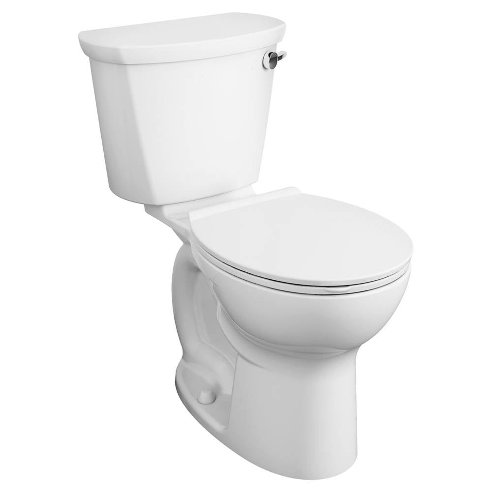 American Standard Cadet® PRO Two-Piece 1.6 gpf/6.0 Lpf Chair Height Elongated Right-Hand Trip Lever Toilet Less Seat