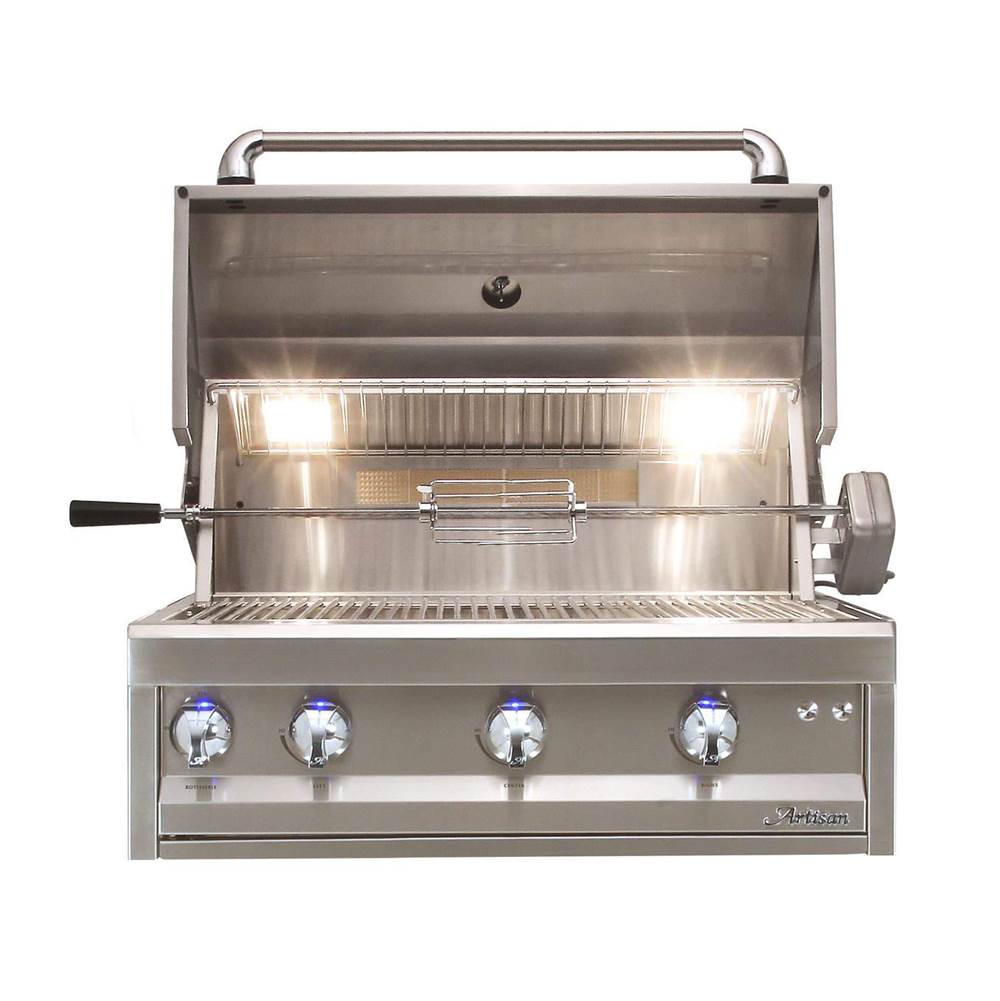 Artisan Grills 32'' 3 Burner With Rotisserie and Light