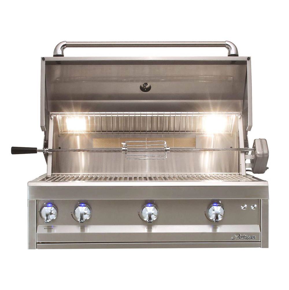 Artisan Grills 36'' 3 Burner With Rotisserie and Light