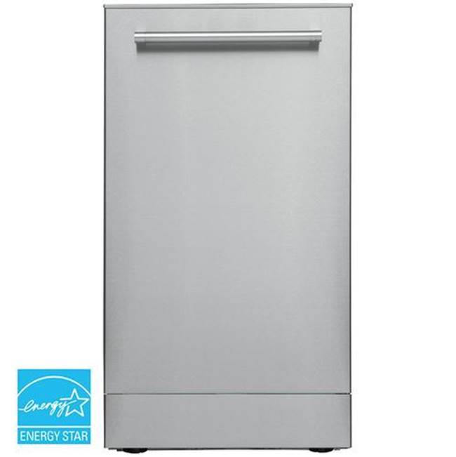 Avanti 18'' Built-In Dishwasher /Ss Interior/ Stainless Steel Panel / Top Control