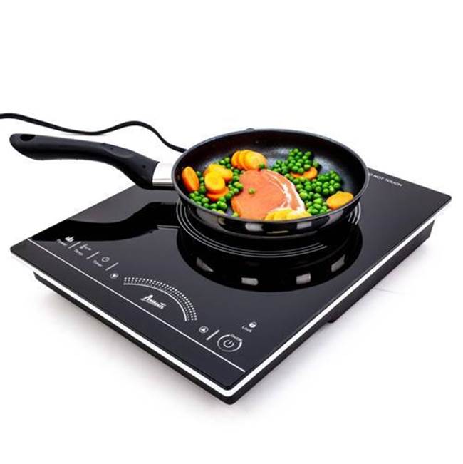 Avanti Portable Induction Cooktop - 140º - 460ºf / 500 - 1800 Watts / Soft Touch Electronic Controls