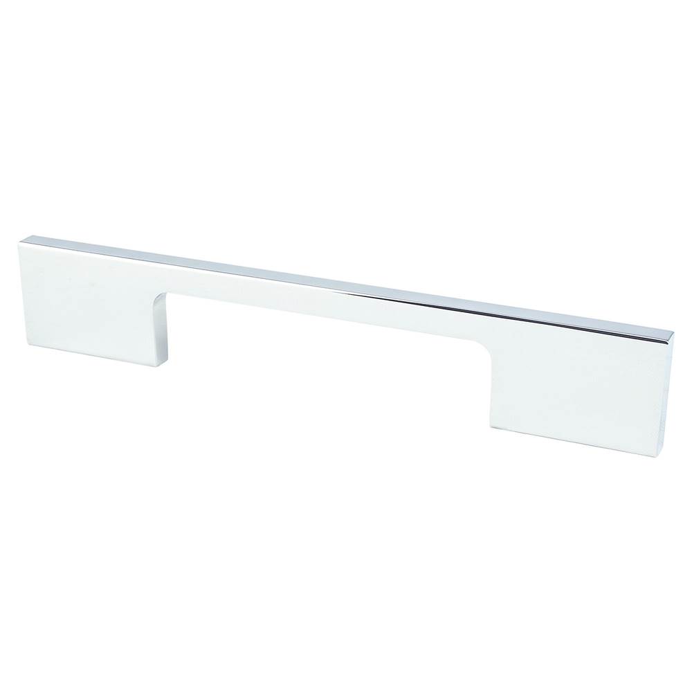 Berenson Contemporary Advantage Two 96mm CC Polished Chrome Rectangle Pull