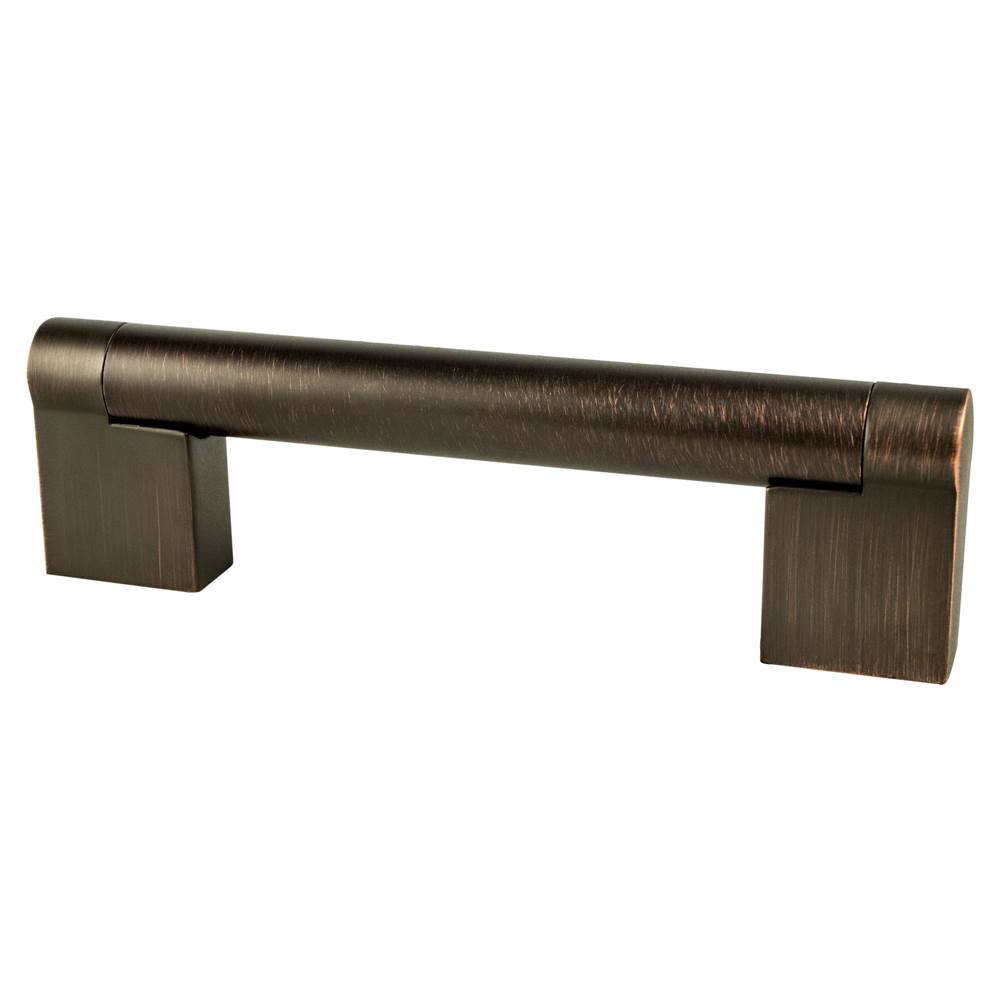 Berenson Contemporary Advantage Three 96mm CC Verona Bronze Bar Pull