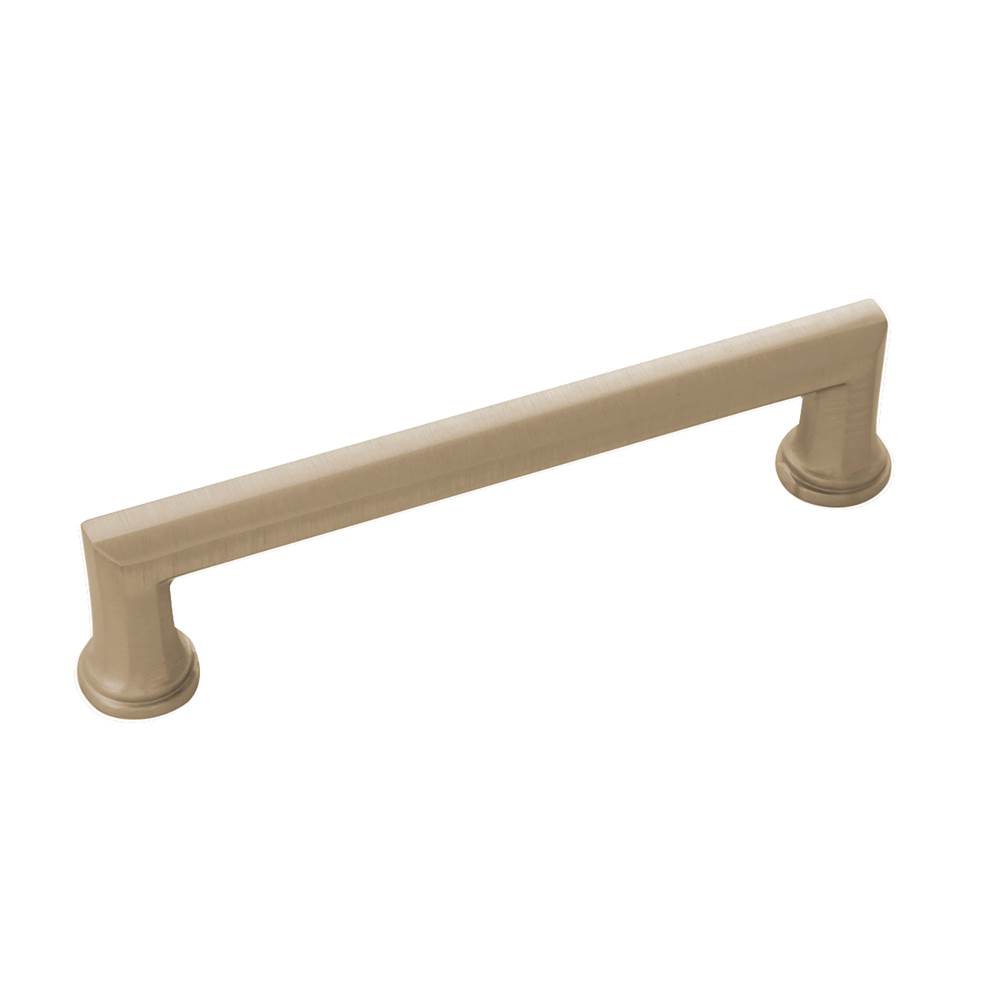 Belwith Keeler Facette Collection Pull 5-1/16 Inch (128mm) Center to Center Champagne Bronze Finish