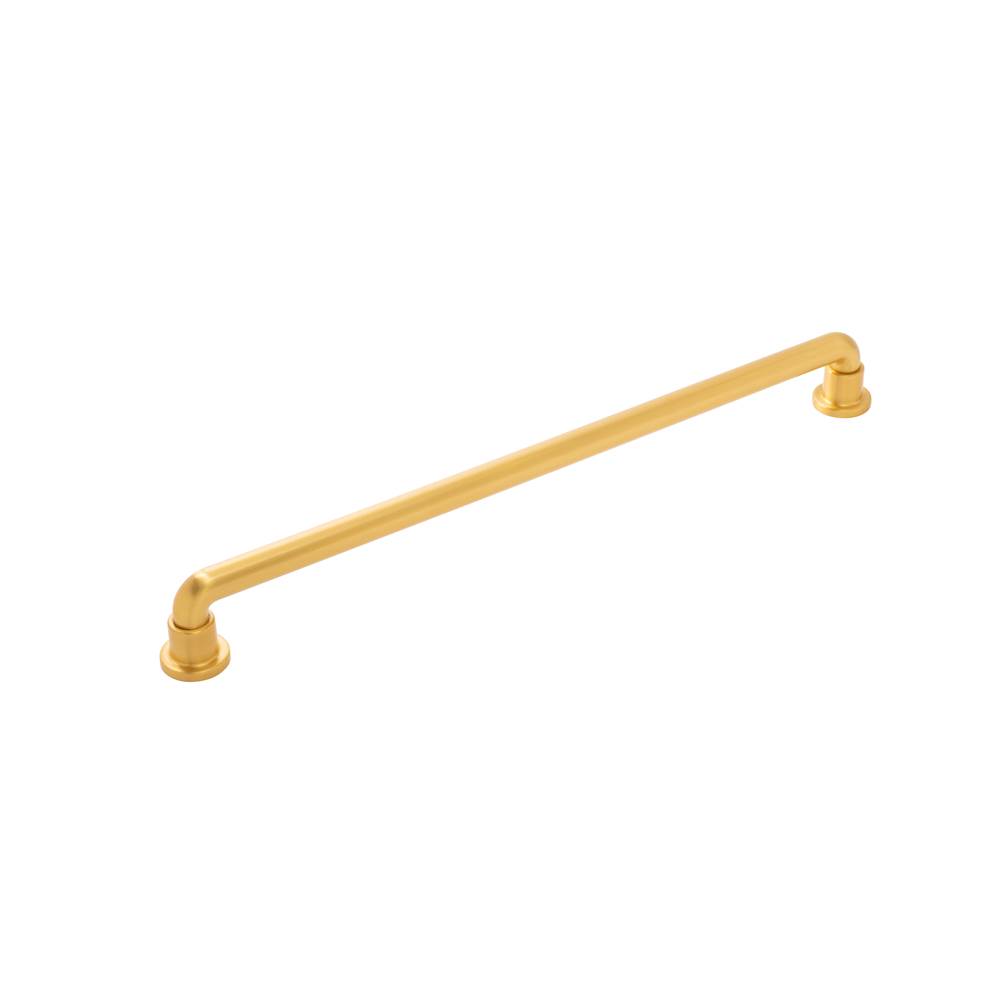 Belwith Keeler Urbane Collection Appliance Pull 18 Inch Center to Center Brushed Golden Brass Finish