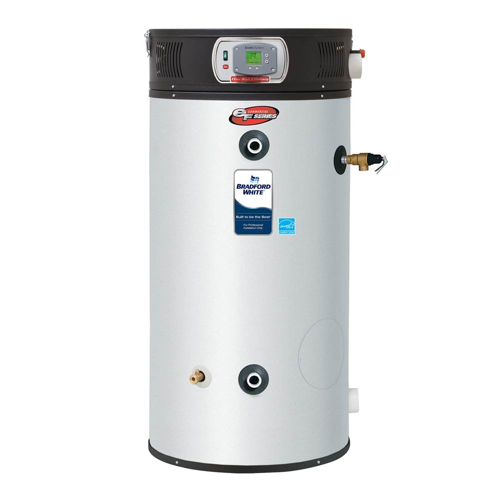 Bradford White ENERGY STAR Certified High Efficiency Condensing eF Series® 100 Gallon Commercial Gas (Natural) ASME Water Heater