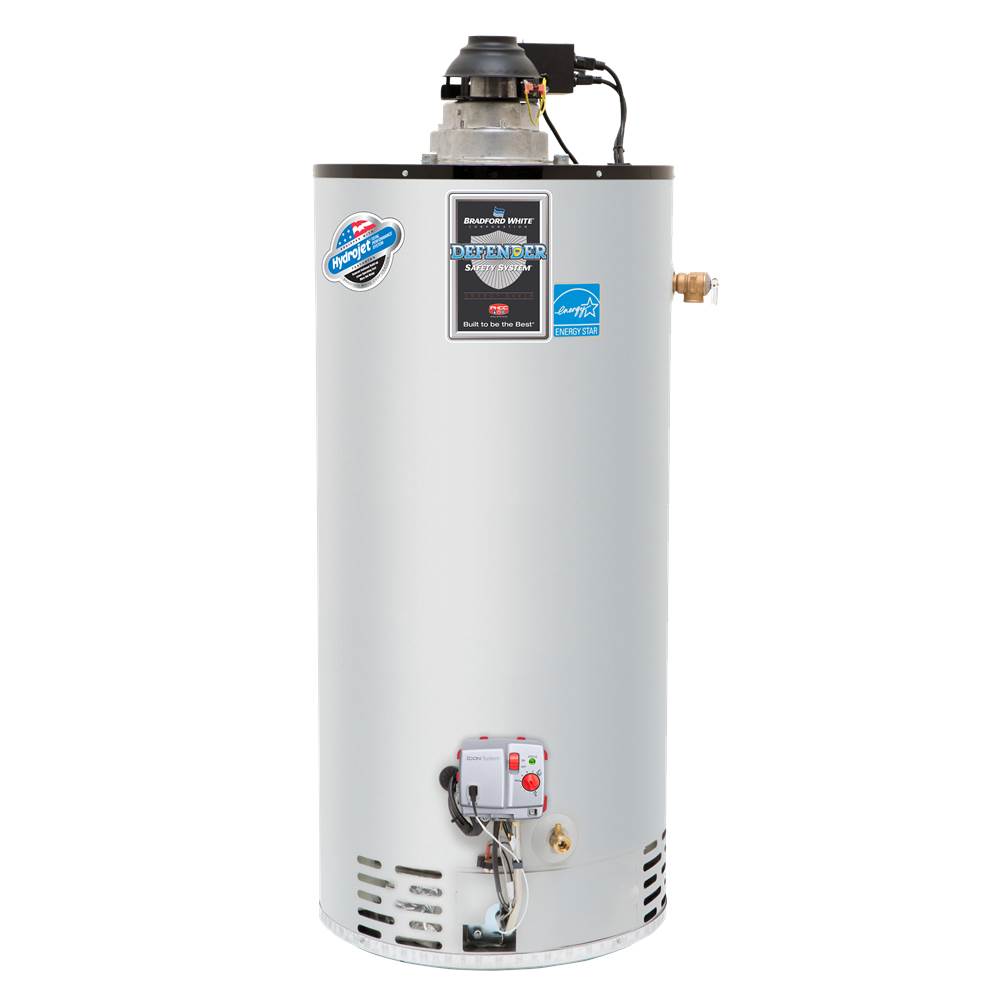 Bradford White ENERGY STAR Certified Defender Safety System®, 50 Gallon Residential Gas (Liquid Propane) Atmospheric Vent Water Heater