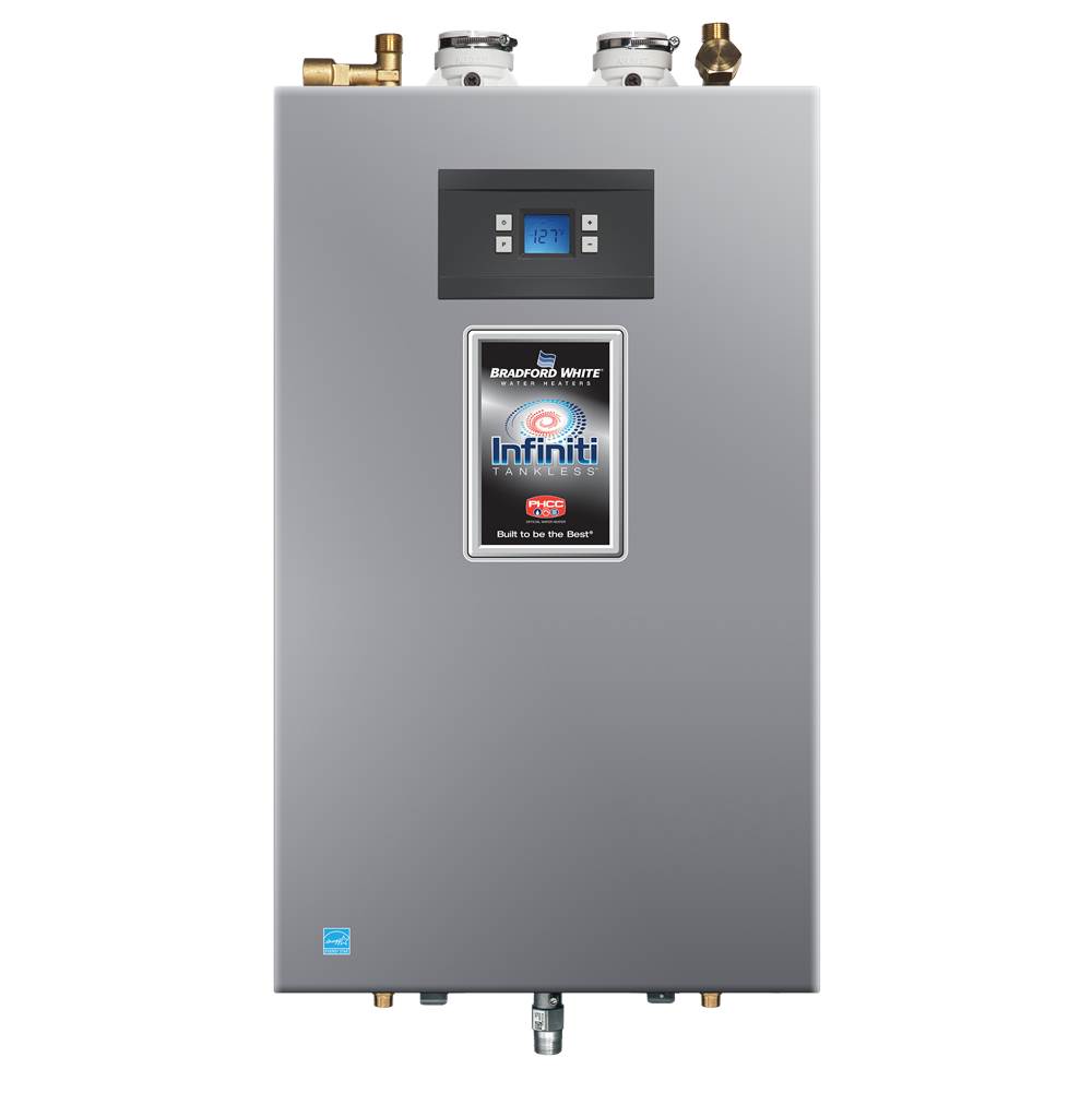 Bradford White Ultra Low NOx Infiniti ® K-Series Tankless Gas (Natural, Field Convertible to LP) Indoor Condensing Residential Water Heater