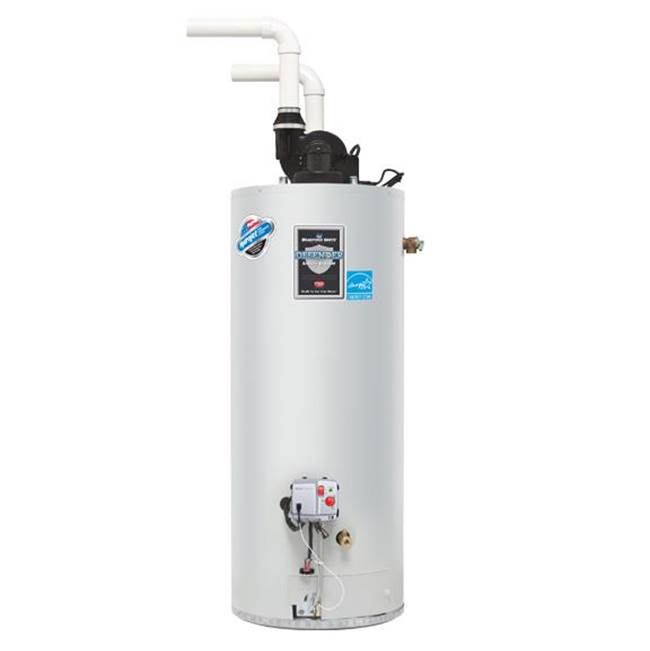 Bradford White ENERGY STAR Certified Defender Safety System®, 50 Gallon Standard Residential Gas (Natural) Power Direct Vent Water Heater