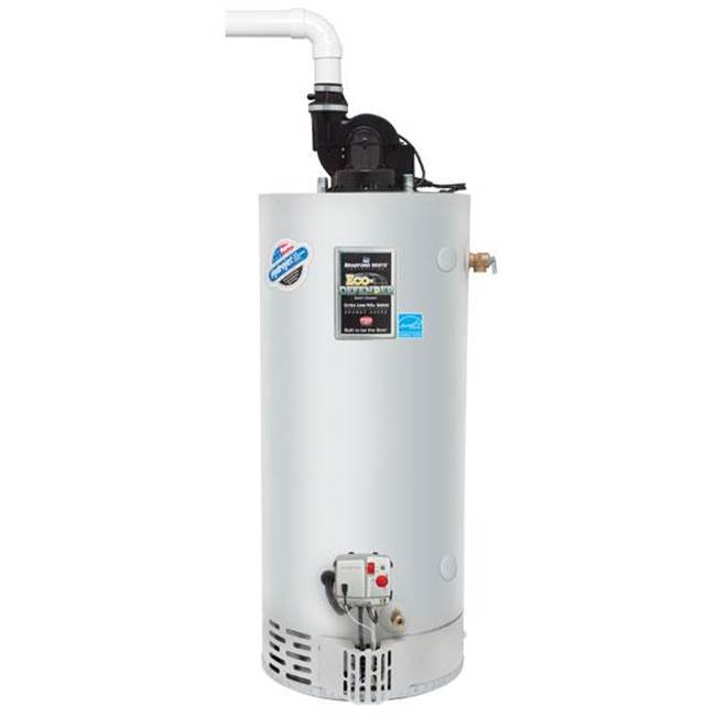 Bradford White ENERGY STAR Certified TTW® Ultra Low NOx Eco-Defender Safety System®, 50 Gallon Tall Residential Gas (Natural) Power Vent Water Heater