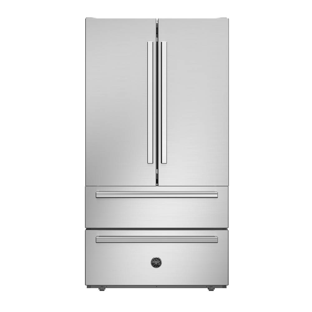 Bertazzoni Counter Depth French Door Refrigerator, 36'', Internal Ice Maker