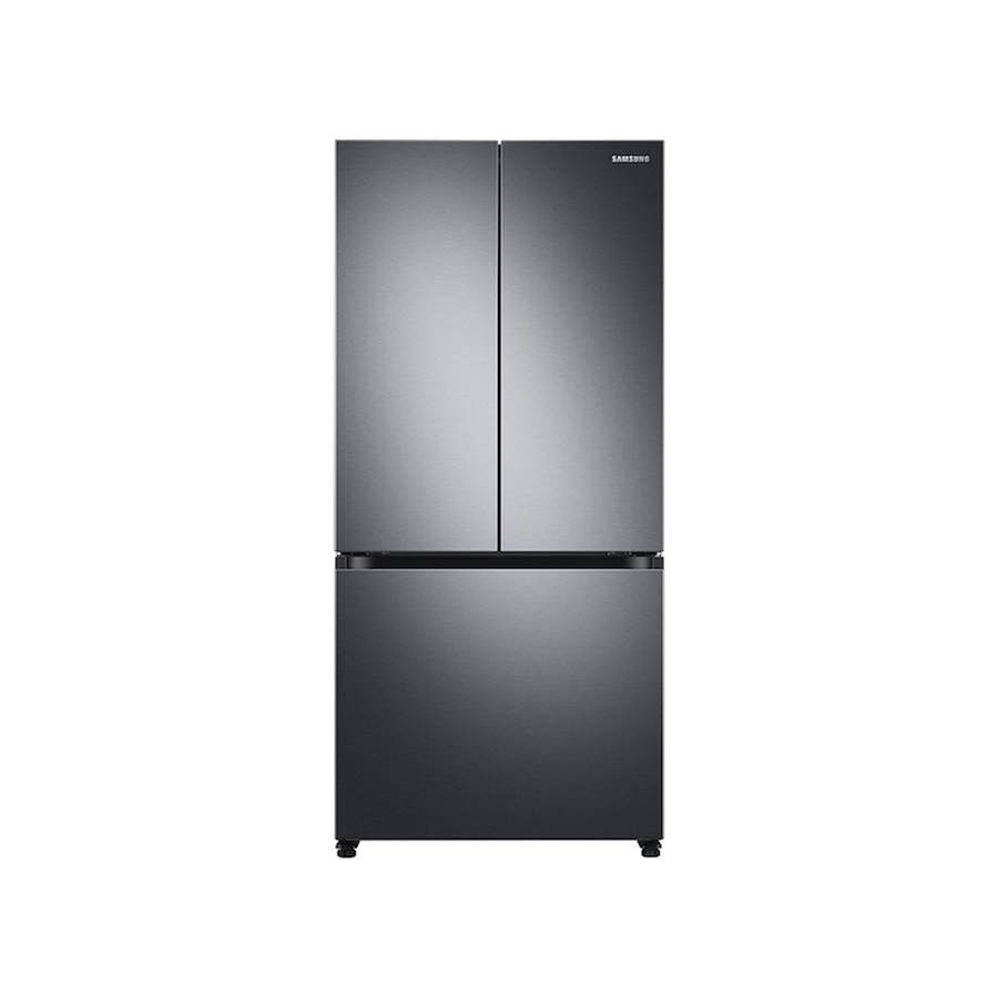 Samsung French Door Refrigerator, 18 cu-ft, Black Stainless Steel