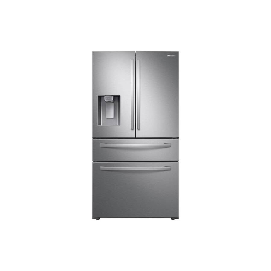Samsung Counter Depth French Door Refrigerator with FlexZone Drawer Stainless, 24 cu-ft
