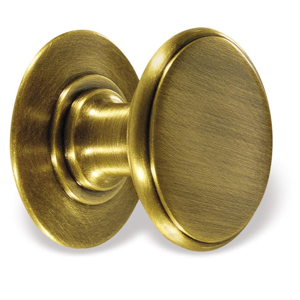 Colonial Bronze T Cabinet Knob Hand Finished in Distress Light Statuary Bronze