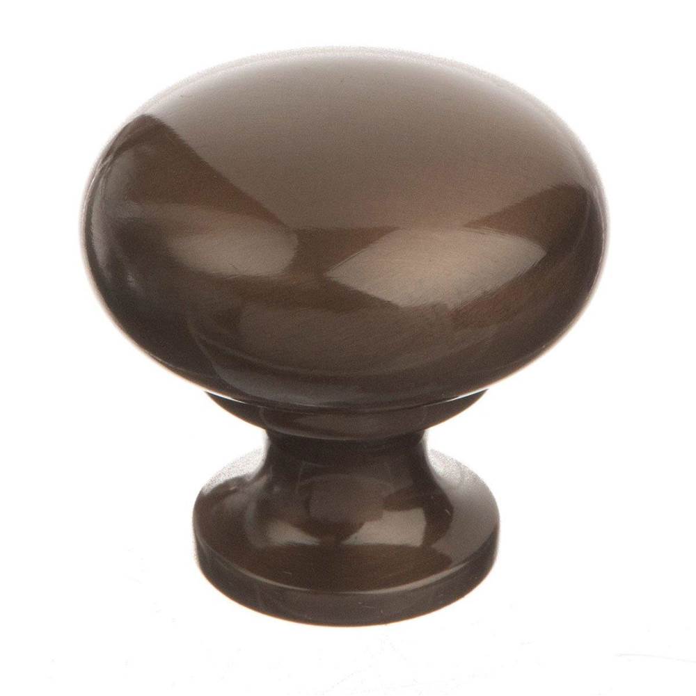 Colonial Bronze Cabinet Knob Hand Finished in Distressed Light Statuary Bronze