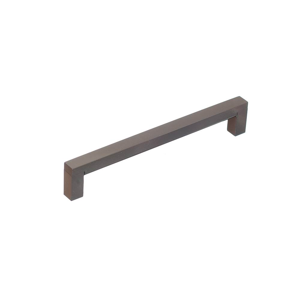 Colonial Bronze Cabinet Pull Hand Finished in Satin Chrome