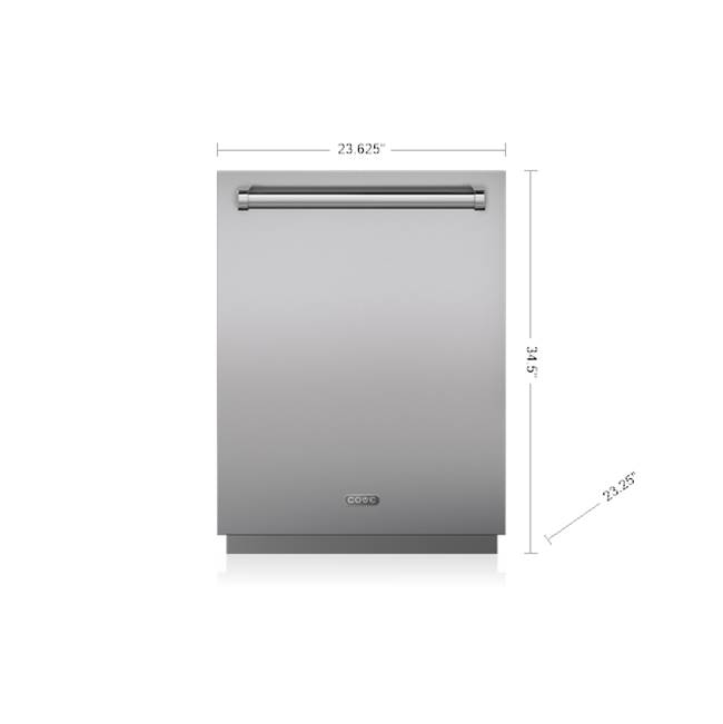 Cove 24'' Dishwasher with Water Softener - Panel Ready