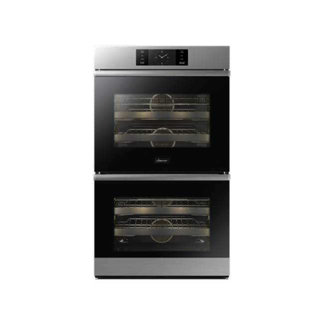 Dacor 30'' Double Wall Oven Steam, Silver