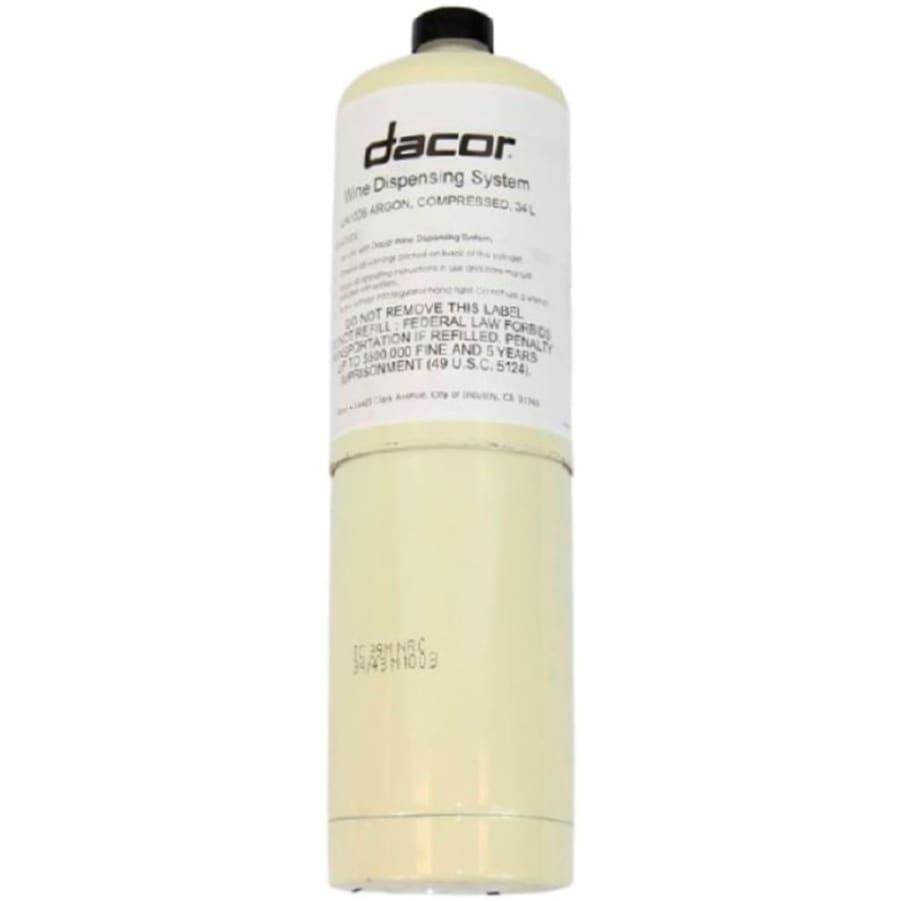 Dacor Argon Gas Canister, 2 pieces w/ 8 Pickup Tubes