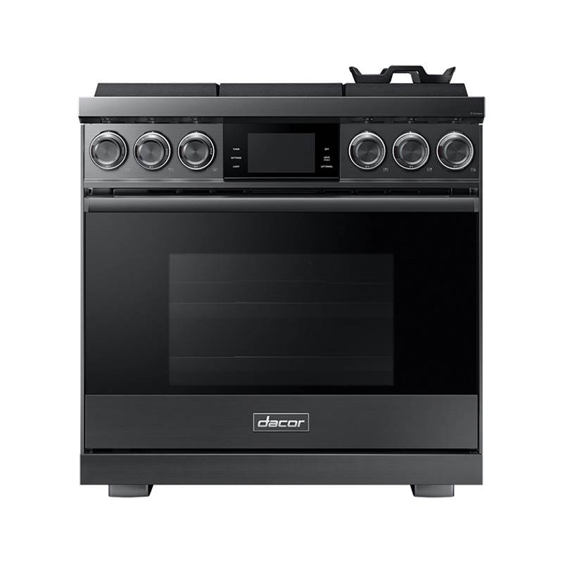 Dacor 36'' Gas Pro-Range 6 Burners, Contemporary, Graphite, NG