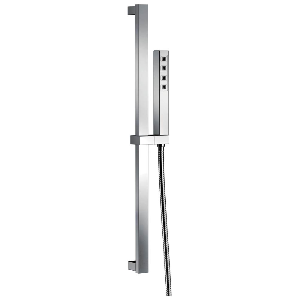 Delta Faucet Universal Showering Components H2OKinetic®Single-Setting Slide Bar Hand Shower