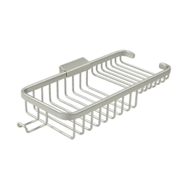 Deltana Wire Basket 10-3/8'', Rectangular Deep and Shallow, With Hook