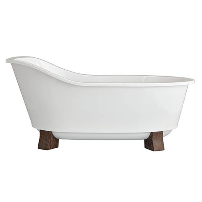 DXV Oak Hill® 66 in. x 36 in. Freestanding Bathtub with Feet