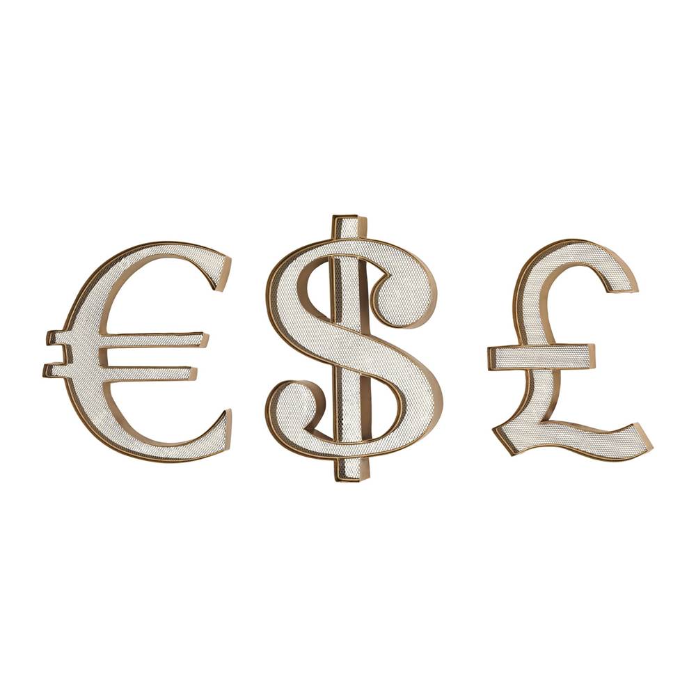Elk Home Currency Wall Display (Set of 3)