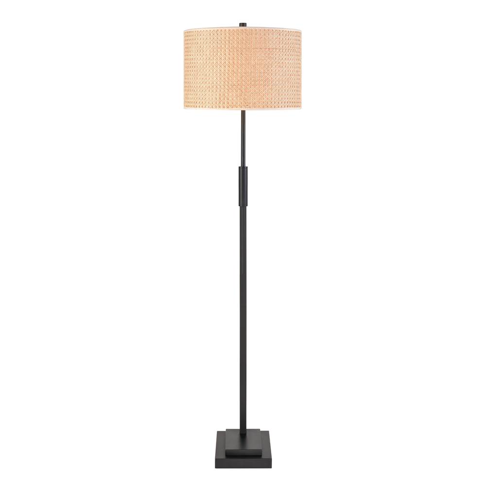 Elk Home Baitz 62.5'' High 1-Light Floor Lamp - Matte Black