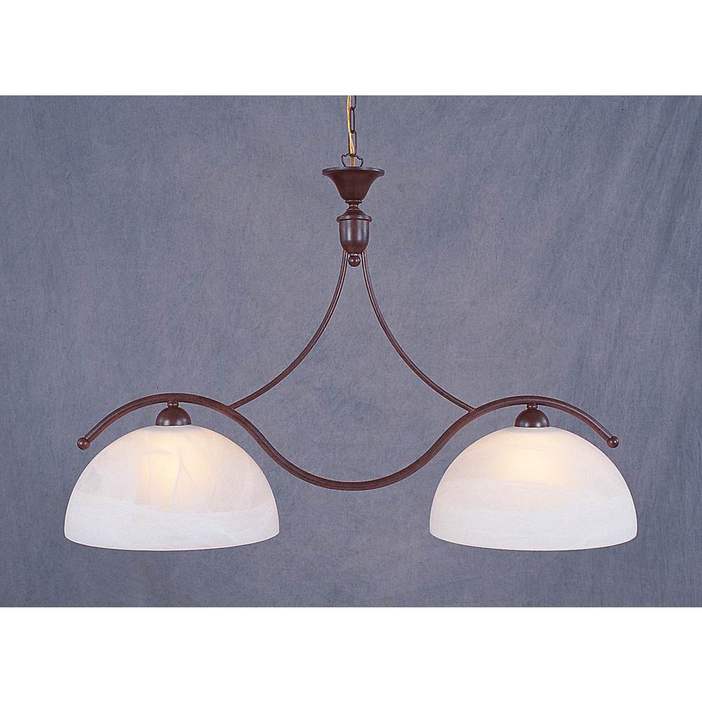 Elk Lighting Europ.Crafted, Rust Finish with Murano Marbleized Glass