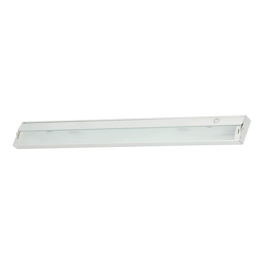 Elk Lighting Zeelite 6-Light Under-Cabinet Light in White With Diffused Glass