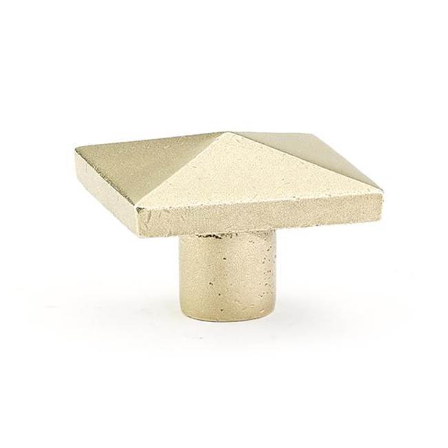 Emtek Sandcast Bronze Square Knob, 1-5/8'', FB