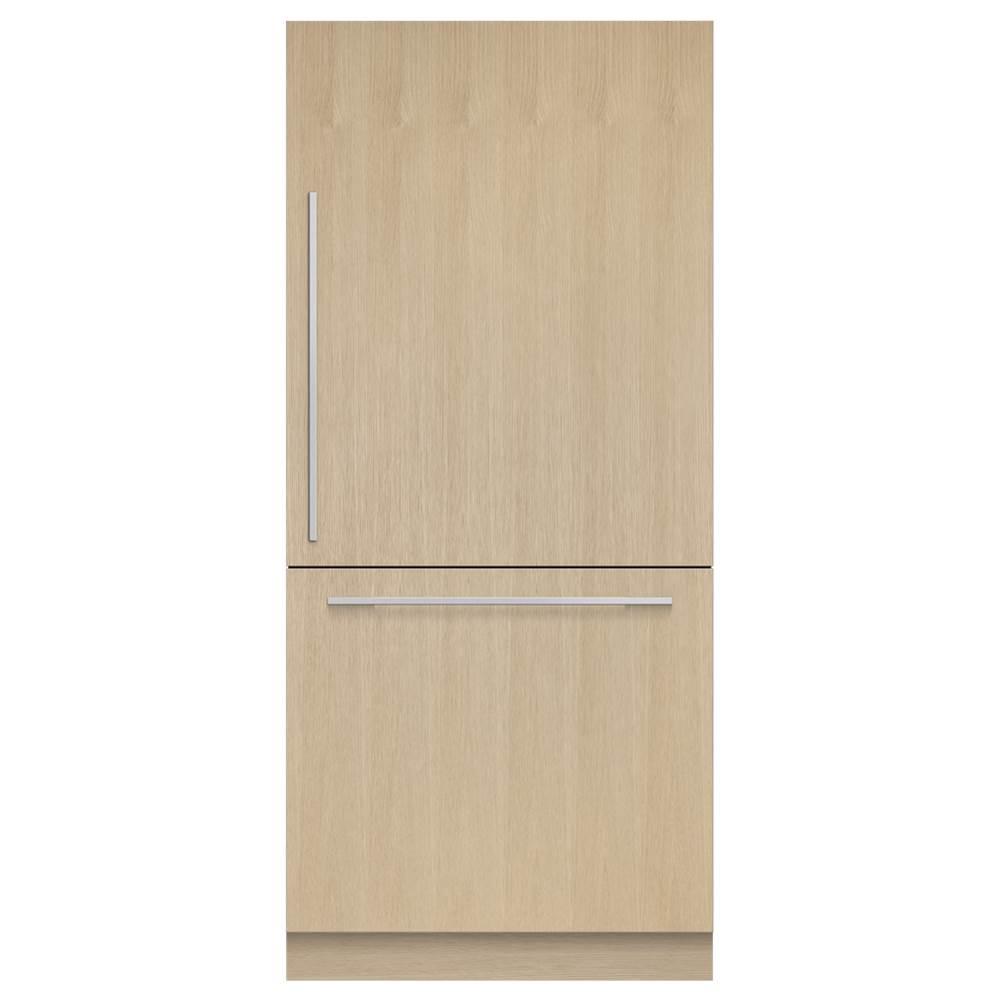 Fisher & Paykel 36'' Bottom Mount Refrigerator Freezer, 80'' H, 16.8 cu ft, Panel Ready, Ice Only, Right Hinge