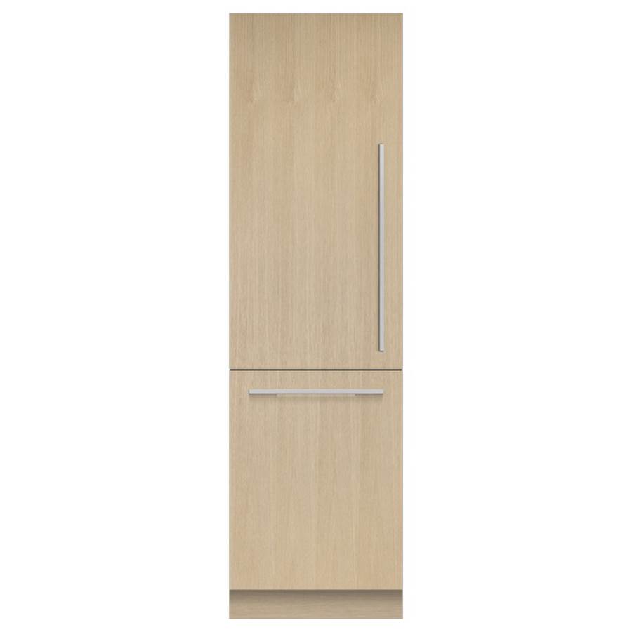 Fisher & Paykel 24'' VTZ Column Bottom Mount Refrigerator Freezer, Panel Ready, 12.1 cu ft, Stainless Interior, Ice & Internal Water, Left Hinge