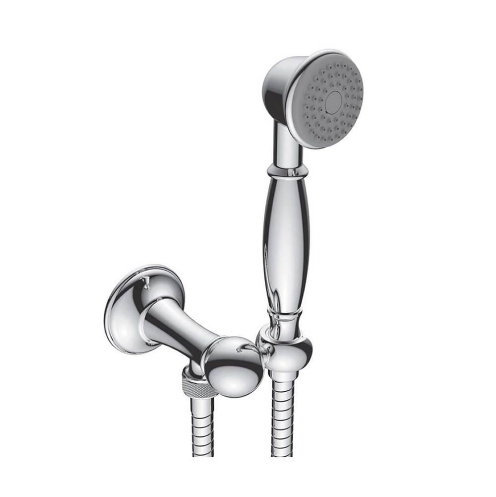 Franz Viegener Hand Shower Assembly. All In One Swivel Holder And Water Supply, 1/2'' Npt Female