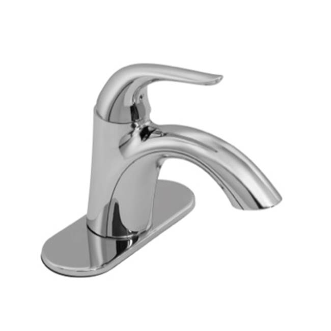 Gerber Plumbing Viper 1H Lavatory Faucet Single Hole Mount w/ 50/50 Touch Down Drain 1.2gpm Chrome