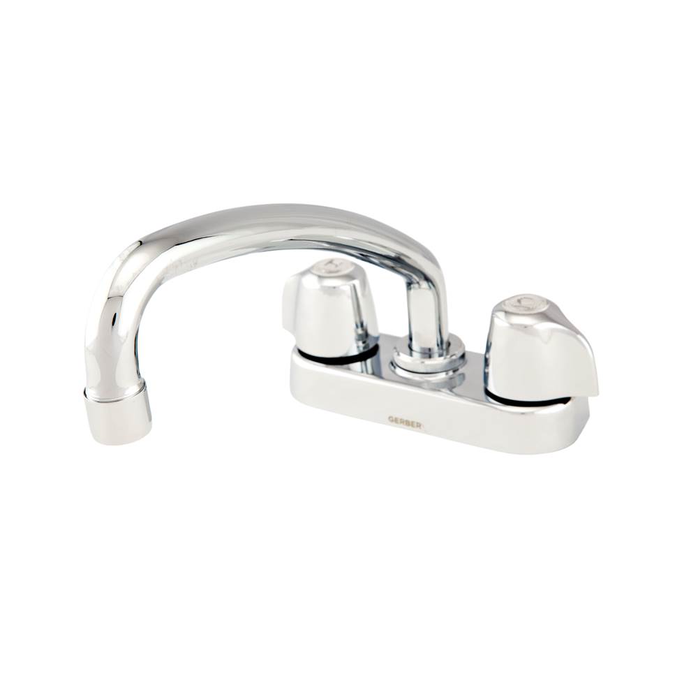 Gerber Plumbing Gerber Classics Laundry Faucet with 8'' Spout Hose Connection 2.2gpm Chrome