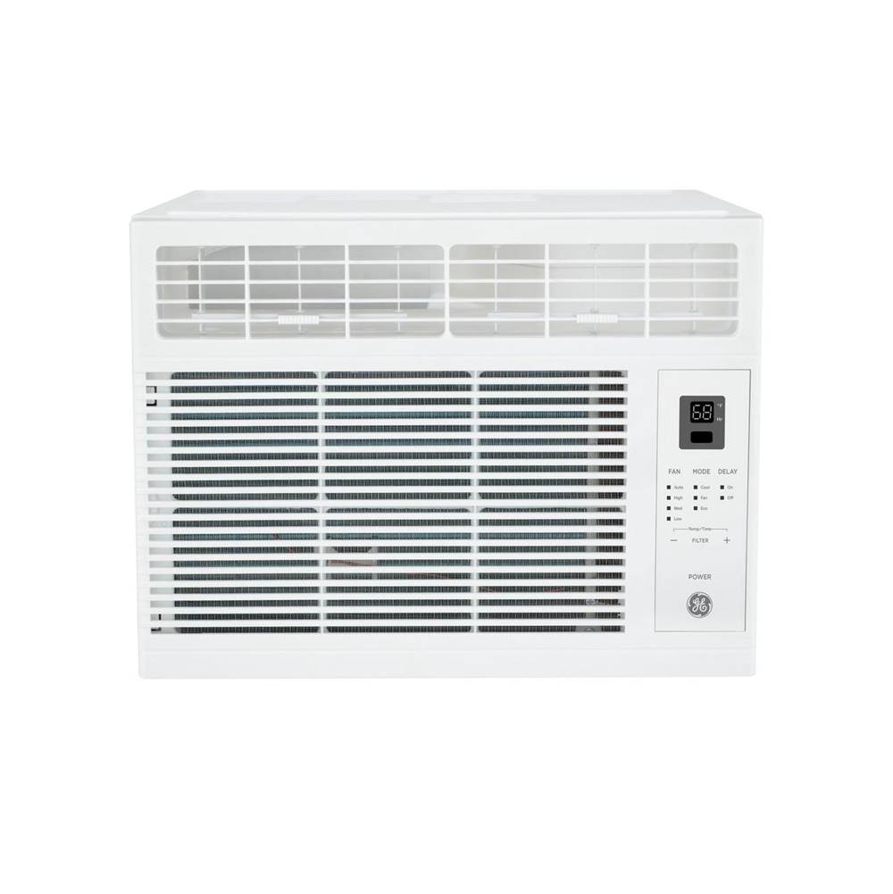 GE Appliances 5,000 BTU Electronic Window Air Conditioner for Small Rooms up to 150 sq ft.