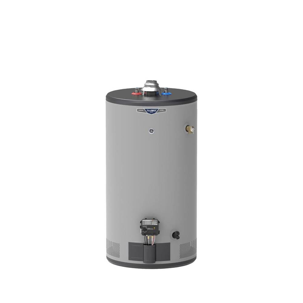 GE Appliances RealMAX Choice 50-Gallon Short Natural Gas Atmospheric Water Heater