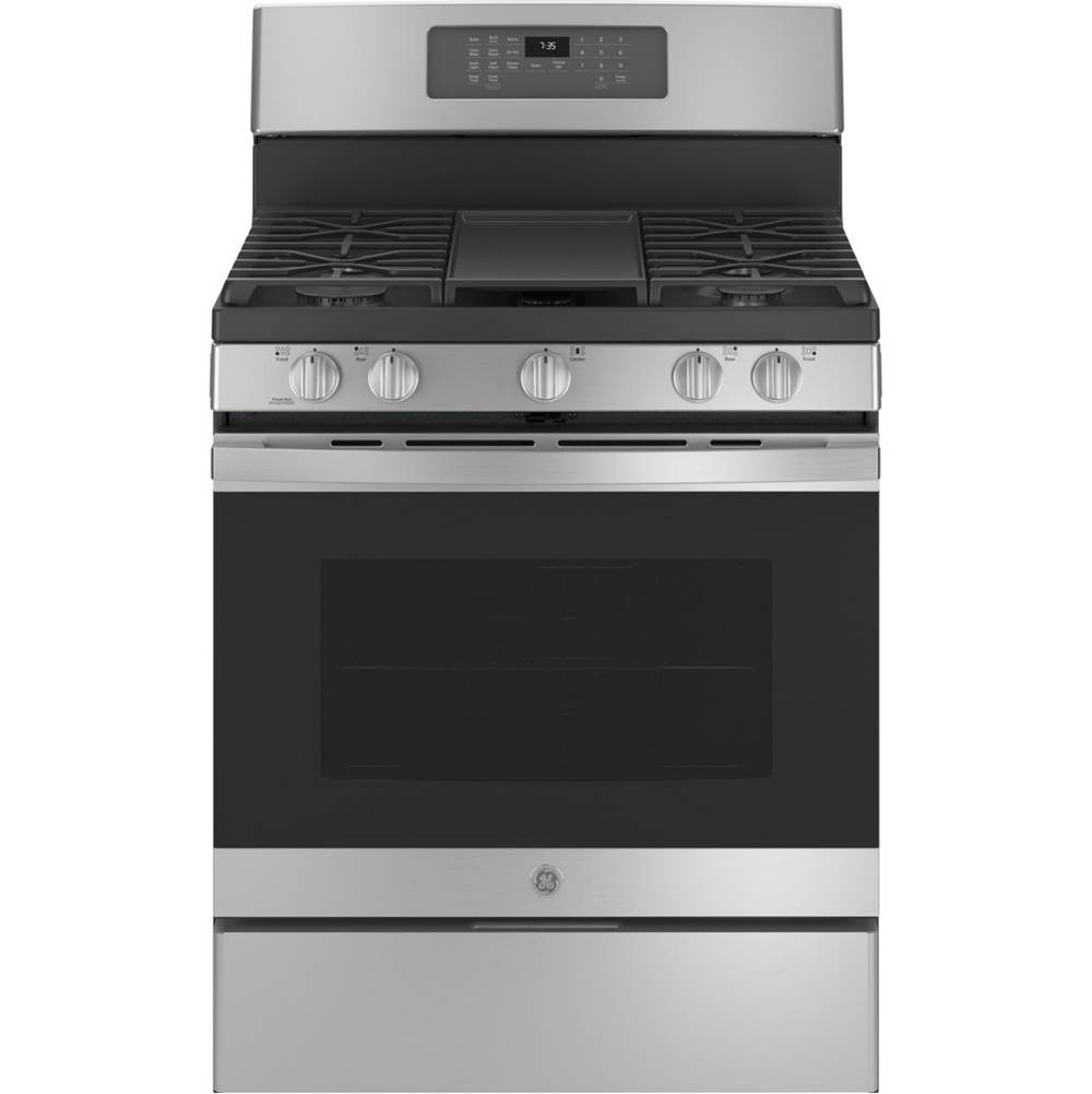 GE Appliances 30'' Free-Standing Gas Convection Range with No Preheat Air Fry